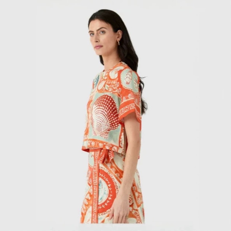 Новый женский комплект из двух – обзор и цена Midi Skirt Floral