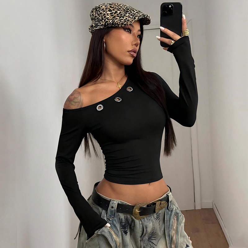 Женский укороченный топ с откр – обзор и цена Blouse Off Shoulder