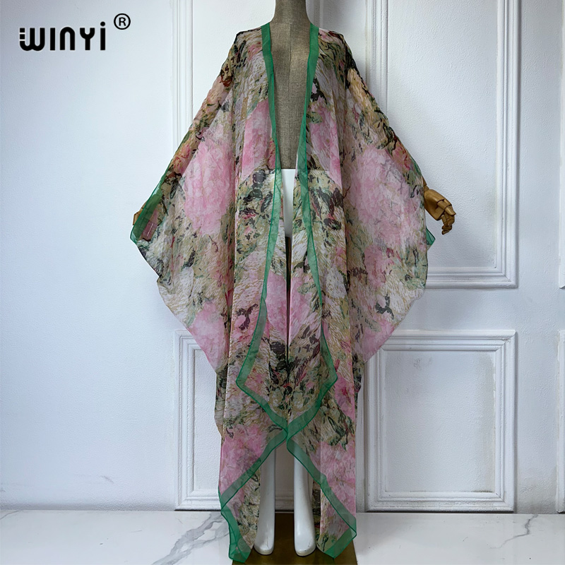 WINYI макси-кимоно, летний пер – обзор и цена Cover Up Kaftan