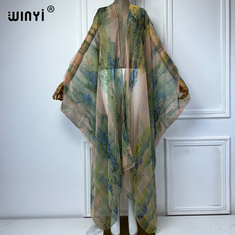 2023 WINYI Европа Женское кимо – обзор и цена Cover Up Kaftan